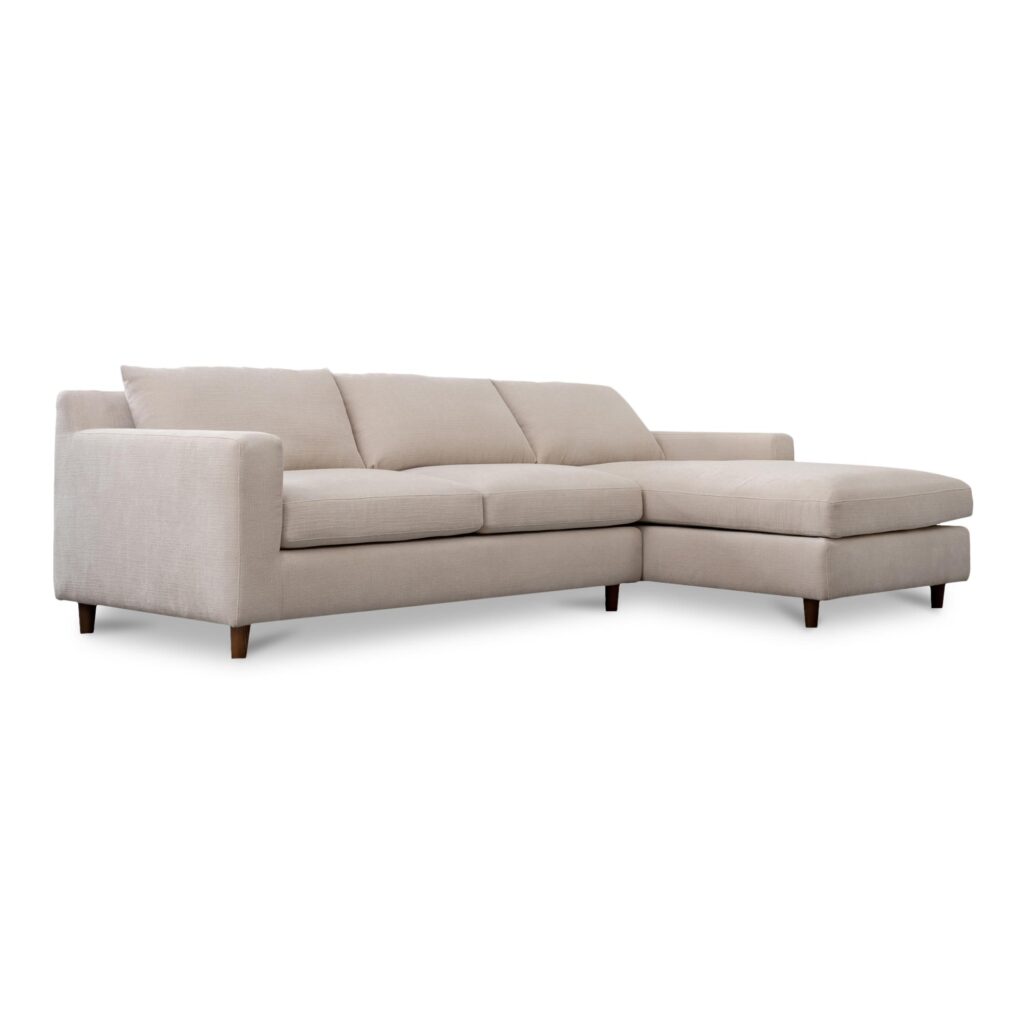 Hutton Right Sectional Beige - Image 2