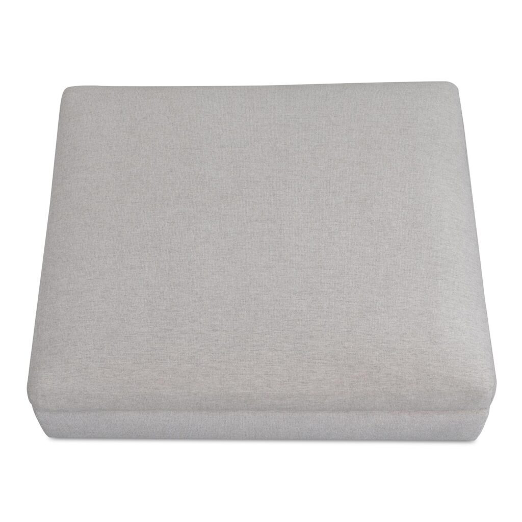 Rue Ottoman Flecked Grey