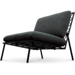 Salma Outdoor Accent Chair Speckled Charcoal MO-1012-07 MO 1012 07 Salma diagL shadsilo