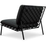 Salma Outdoor Accent Chair Speckled Charcoal MO-1012-07 MO 1012 07 Salma diagR back shadsilo
