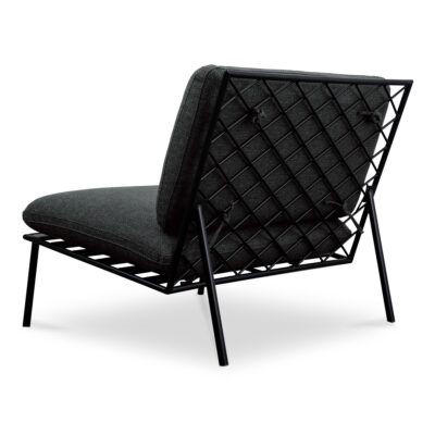 Salma Outdoor Accent Chair Speckled Charcoal MO-1012-07 MO 1012 07 Salma diagR back shadsilo