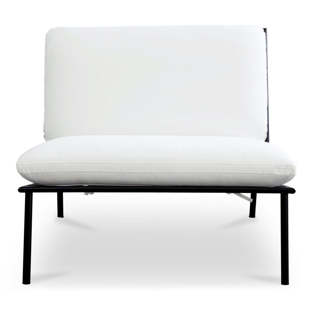 Salma Outdoor Accent Chair White