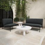 Salma Outdoor Sofa Speckled Charcoal MO-1013-07 MO 1013 07 01