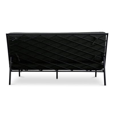 Salma Outdoor Sofa Speckled Charcoal MO-1013-07 MO 1013 07 Salma back shadsilo