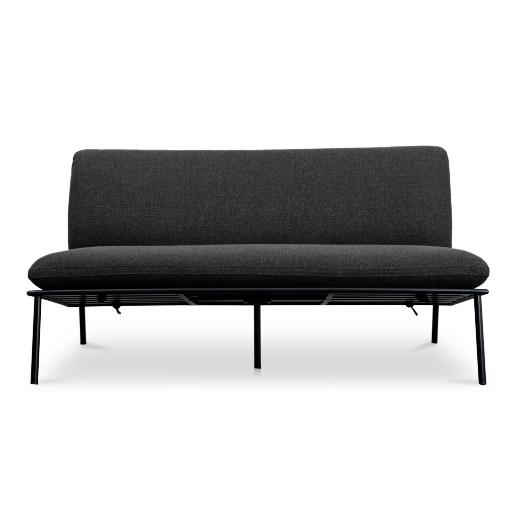 Salma Outdoor Sofa Speckled Charcoal