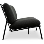 Salma Outdoor Sofa Speckled Charcoal MO-1013-07 MO 1013 07 Salma side right shadsilo