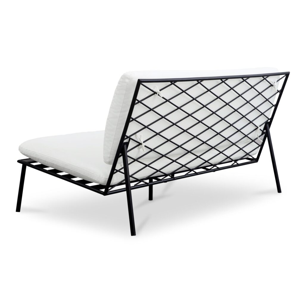 Salma Outdoor Sofa White - Image 2