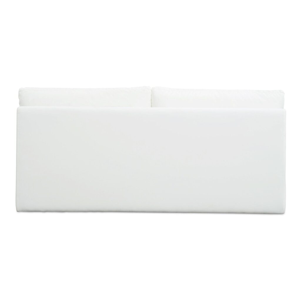 Miles Outdoor Sofa White - Image 4