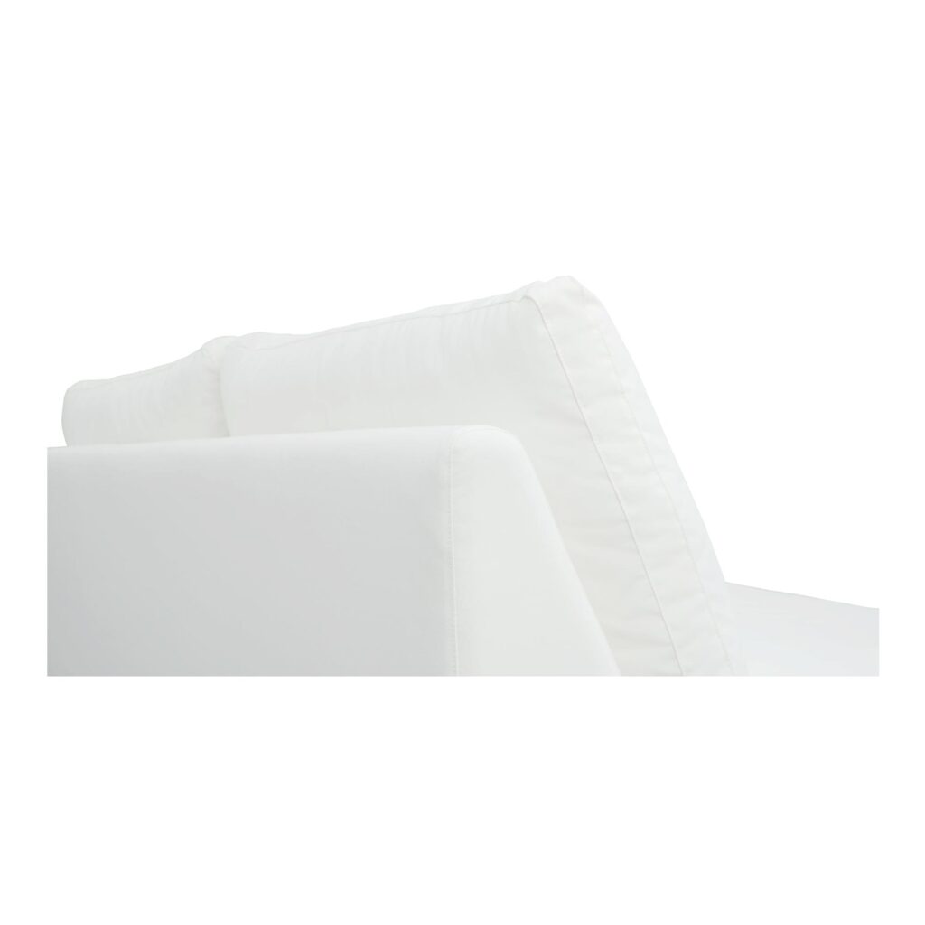 Miles Outdoor Sofa White - Image 5