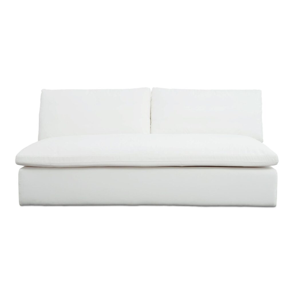 Miles Outdoor Sofa White