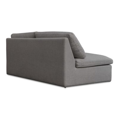 Miles Outdoor Sofa Speckled Light Grey MO-1014-29 MO 1014 29 Miles diagL back shadsilo