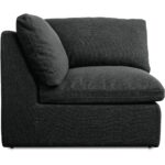 Miles Outdoor Corner Speckled Charcoal MO-1015-07 MO 1015 07 Miles side right shadsilo