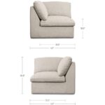 Miles Outdoor Corner Speckled Light Grey MO-1015-29 MO 1015 29 70