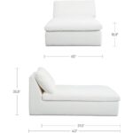 Miles Outdoor Chaise White 19 Miles Outdoor Chaise White MO-1016-18 MO 1016 18 70