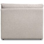 Miles Outdoor Chaise Speckled Light Grey MO-1016-29 MO 1016 29 Miles back shadsilo