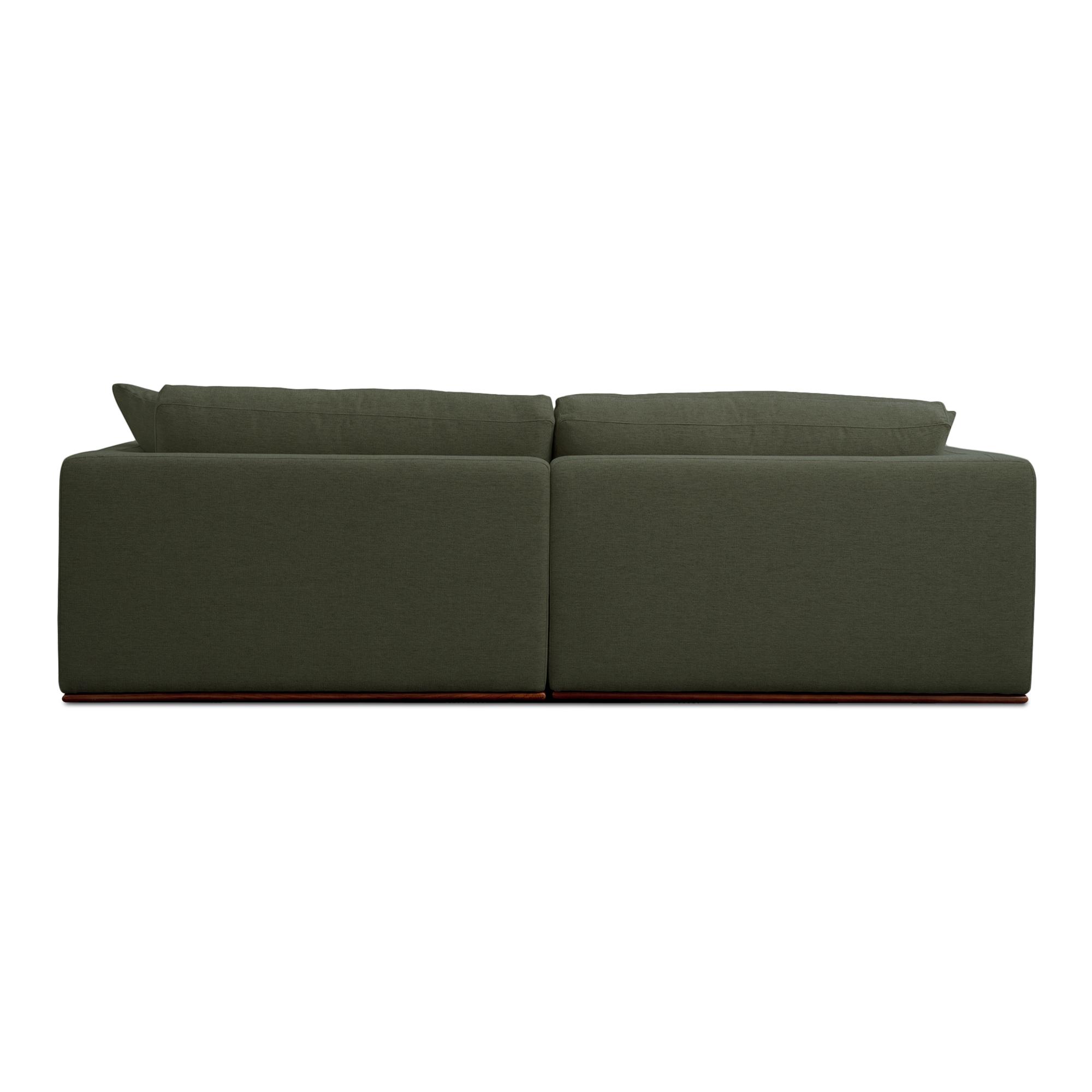 Rue Nook Modular Sectional Dark Green 5 Rue Nook Modular Sectional Dark Green - Image 5