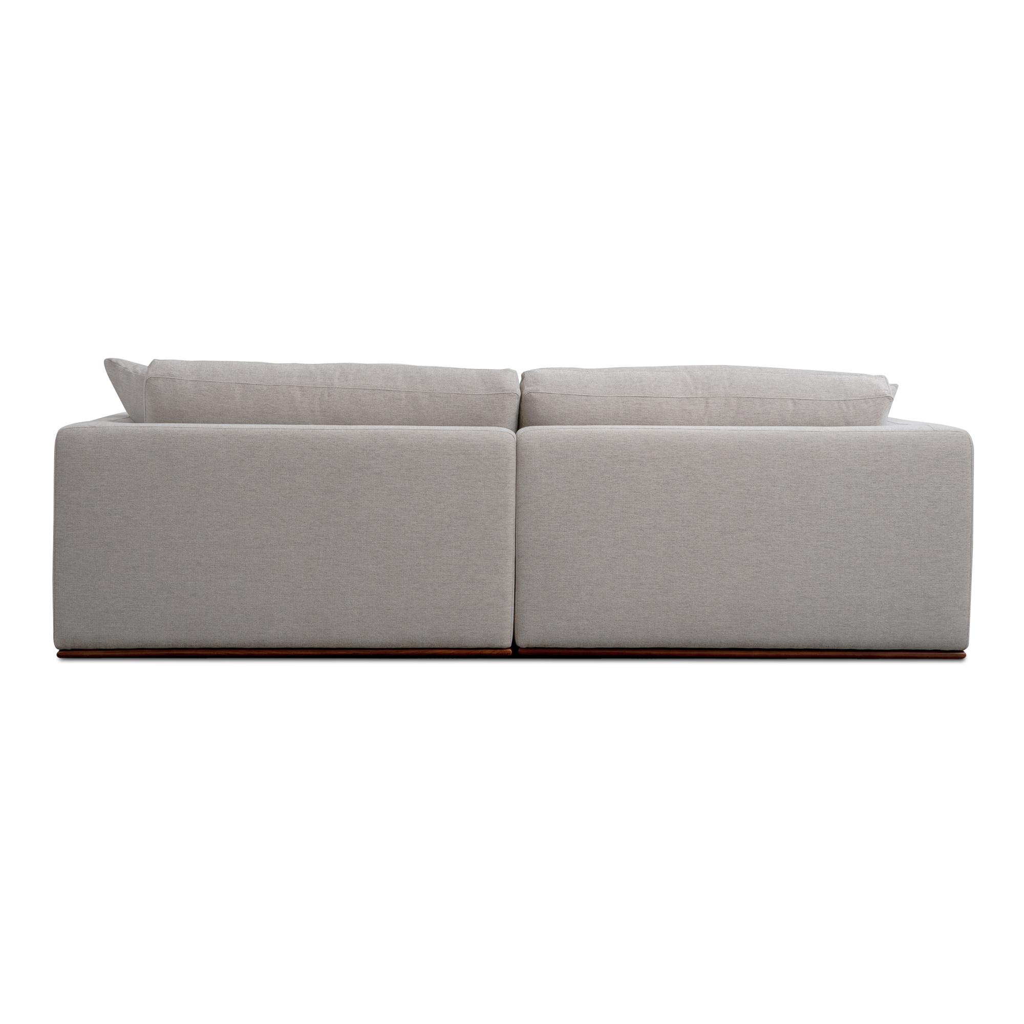 Rue Nook Modular Sectional Flecked Grey 5 Rue Nook Modular Sectional Flecked Grey - Image 5
