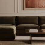 Rue Lounge Modular Sectional Deep Green MO-1018-27 MO 1018 27 11