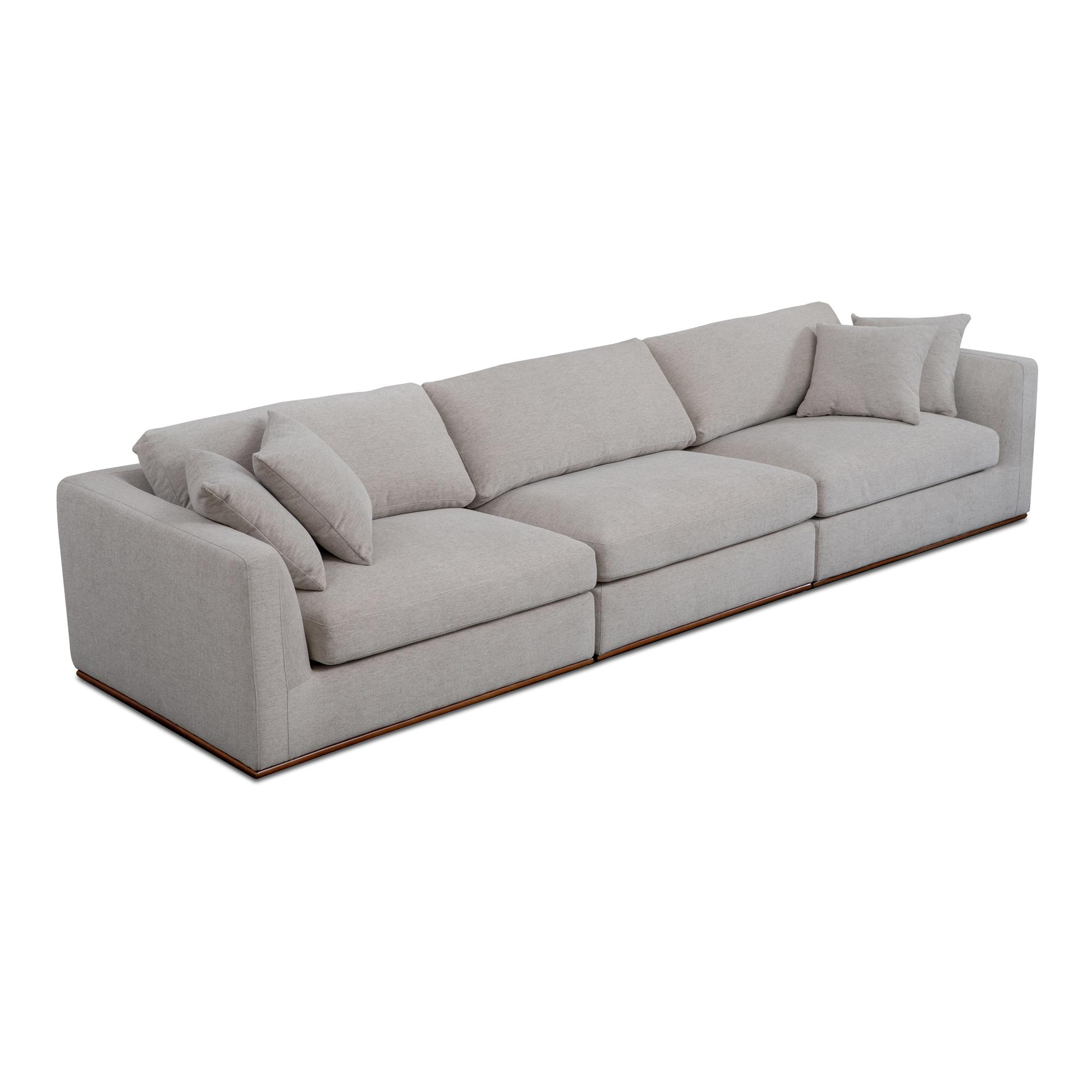 Rue Modular Sofa Flecked Grey 2 Rue Modular Sofa Flecked Grey - Image 2