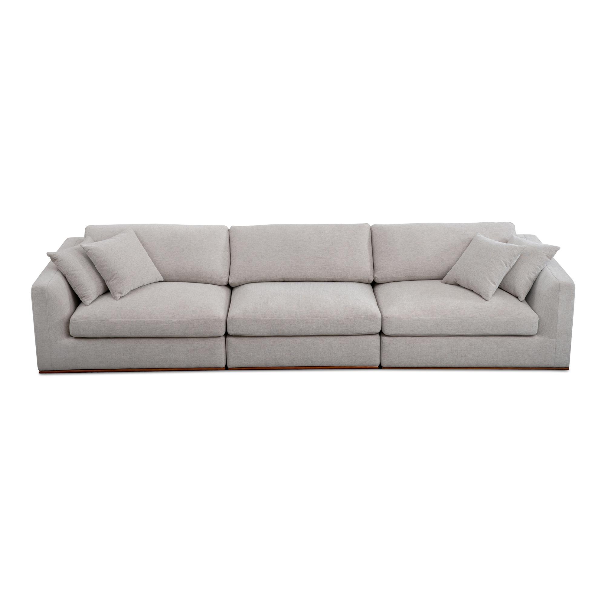 Rue Modular Sofa Flecked Grey
