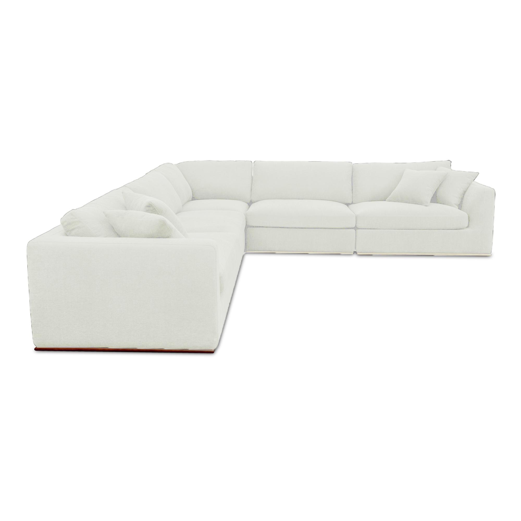 Rue Classic L Modular Sectional Off White 2 Rue Classic L Modular Sectional Off White - Image 2