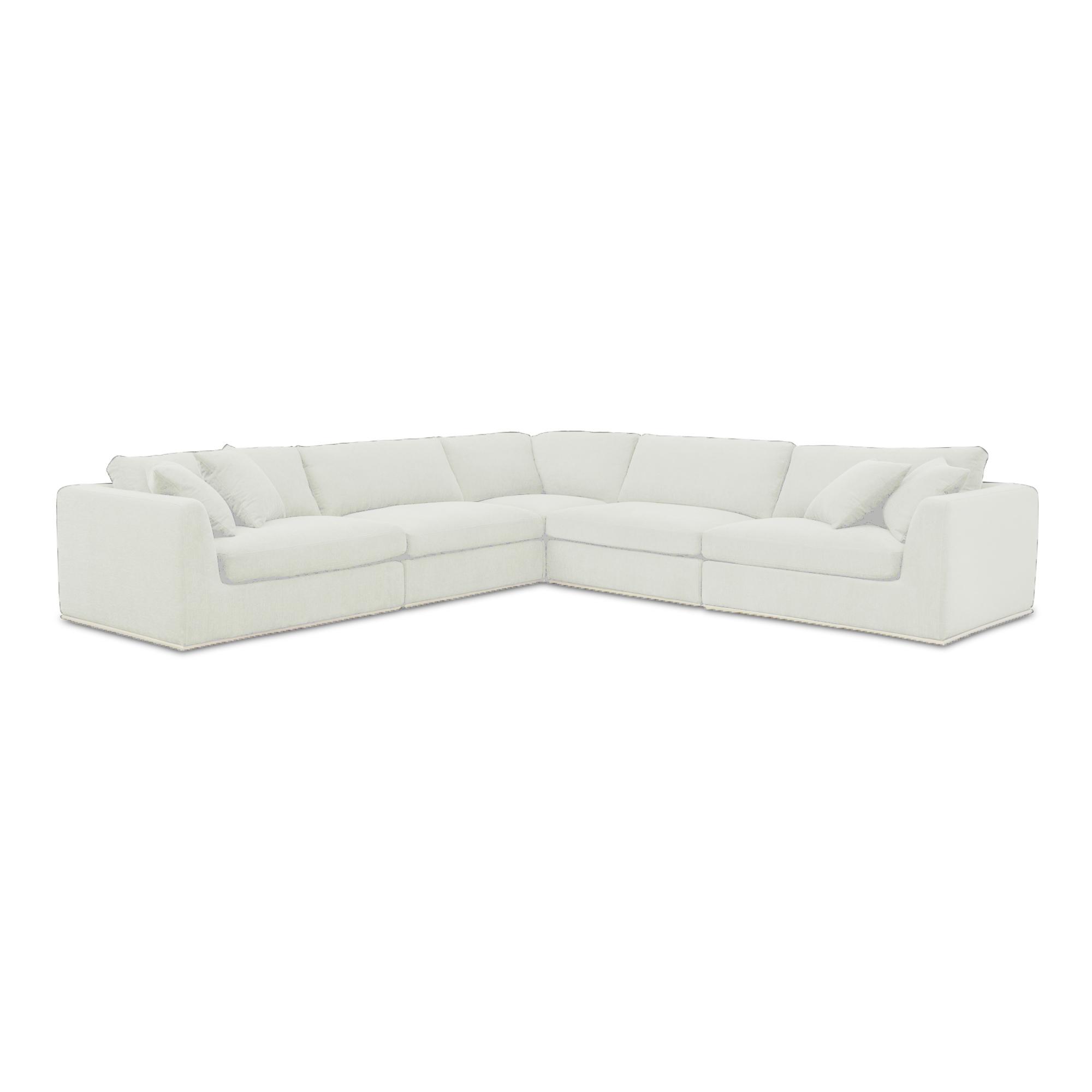 Rue Classic L Modular Sectional Off White