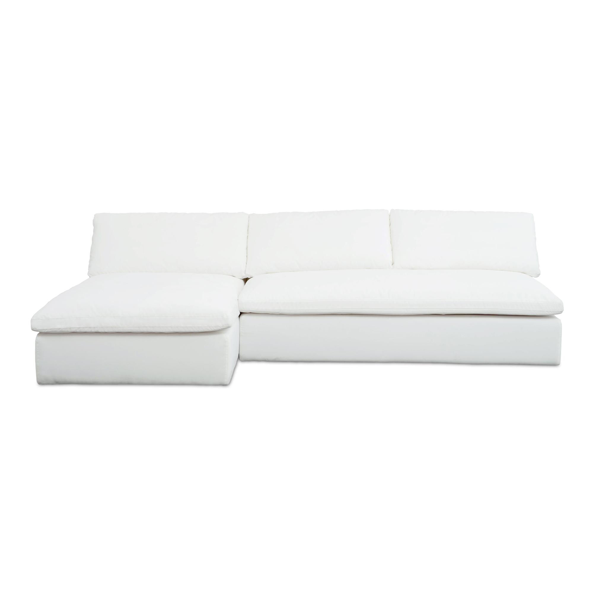 Miles Outdoor Modular 2 Piece White