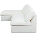 Miles Outdoor Modular 2 Piece White MO-1021-18 MO 1021 18 Miles side left shadsilo