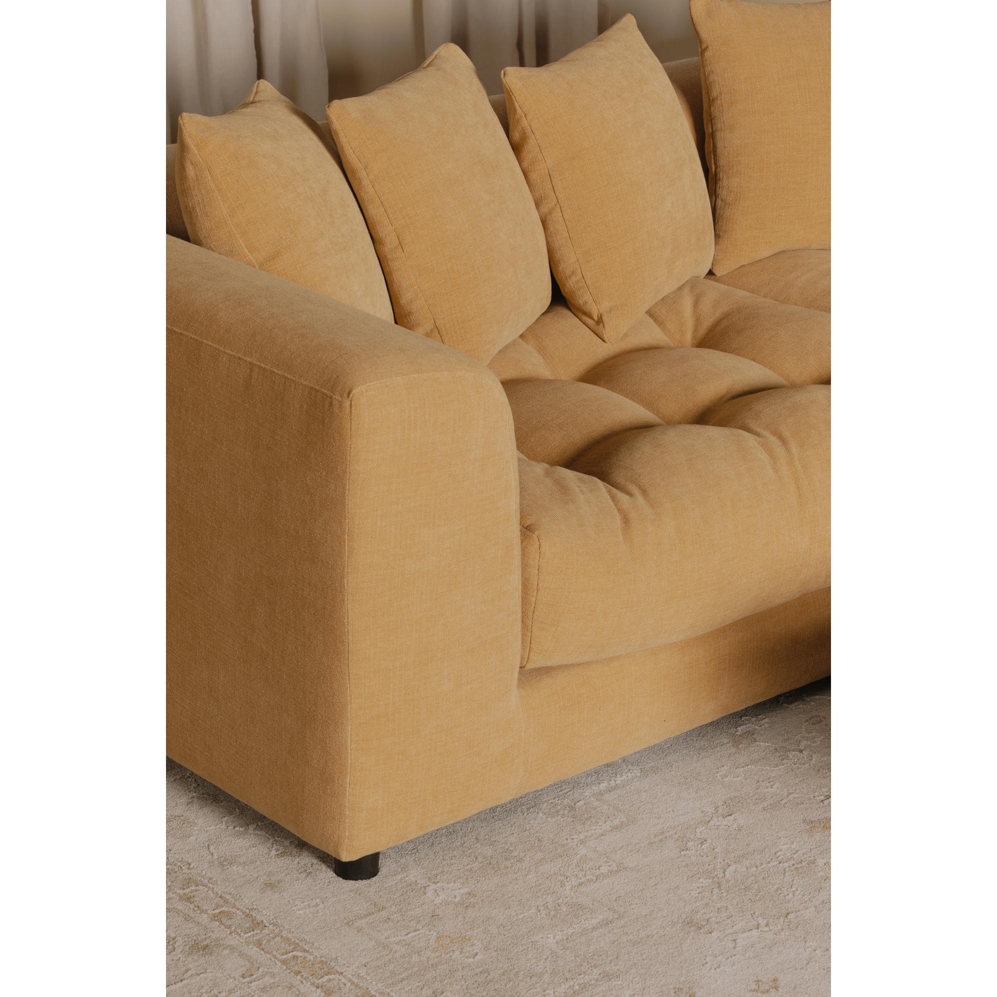 Davie Sofa Golden Yellow 7 Davie Sofa Golden Yellow - Image 7