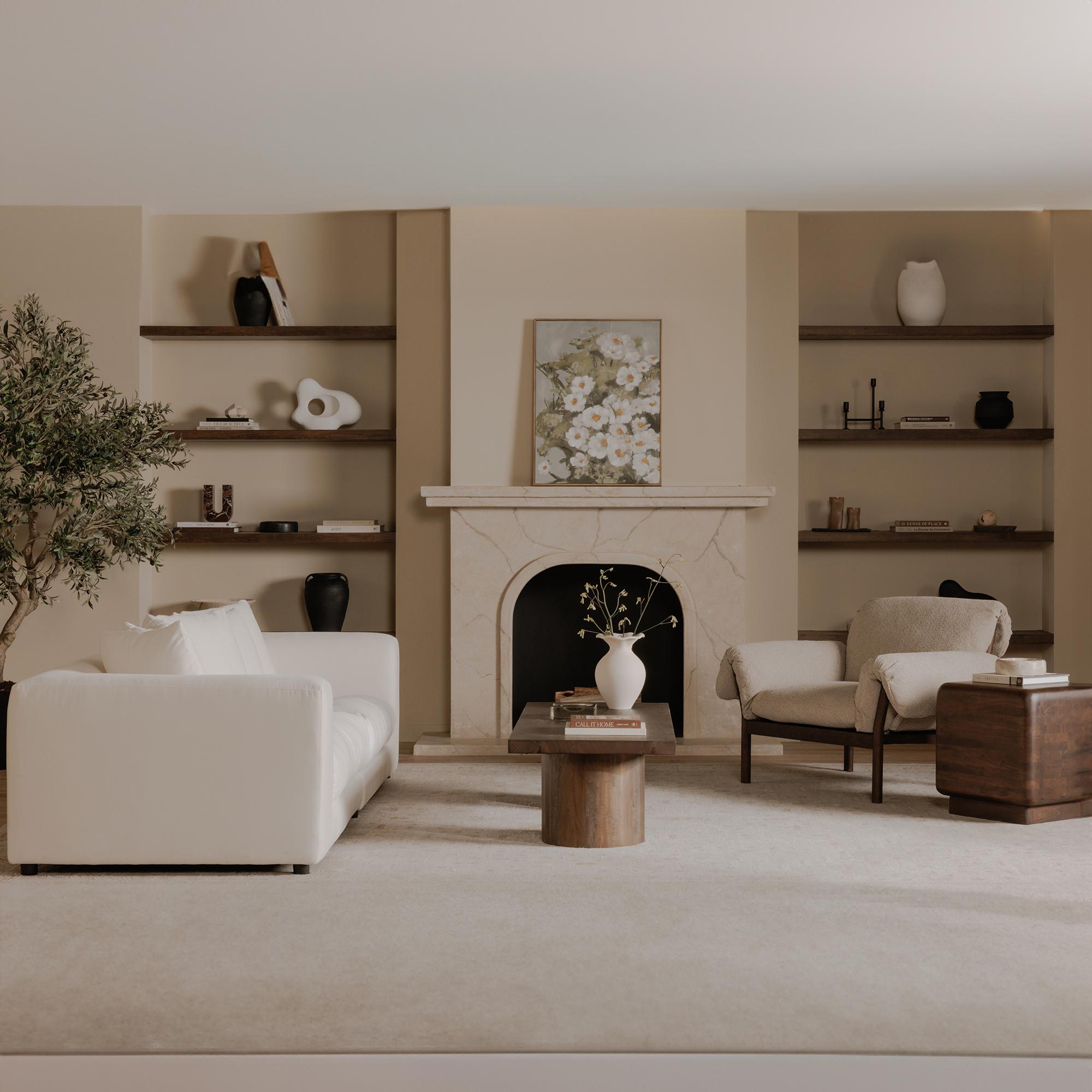 Davie Sofa Warm White 7 Davie Sofa Warm White - Image 7