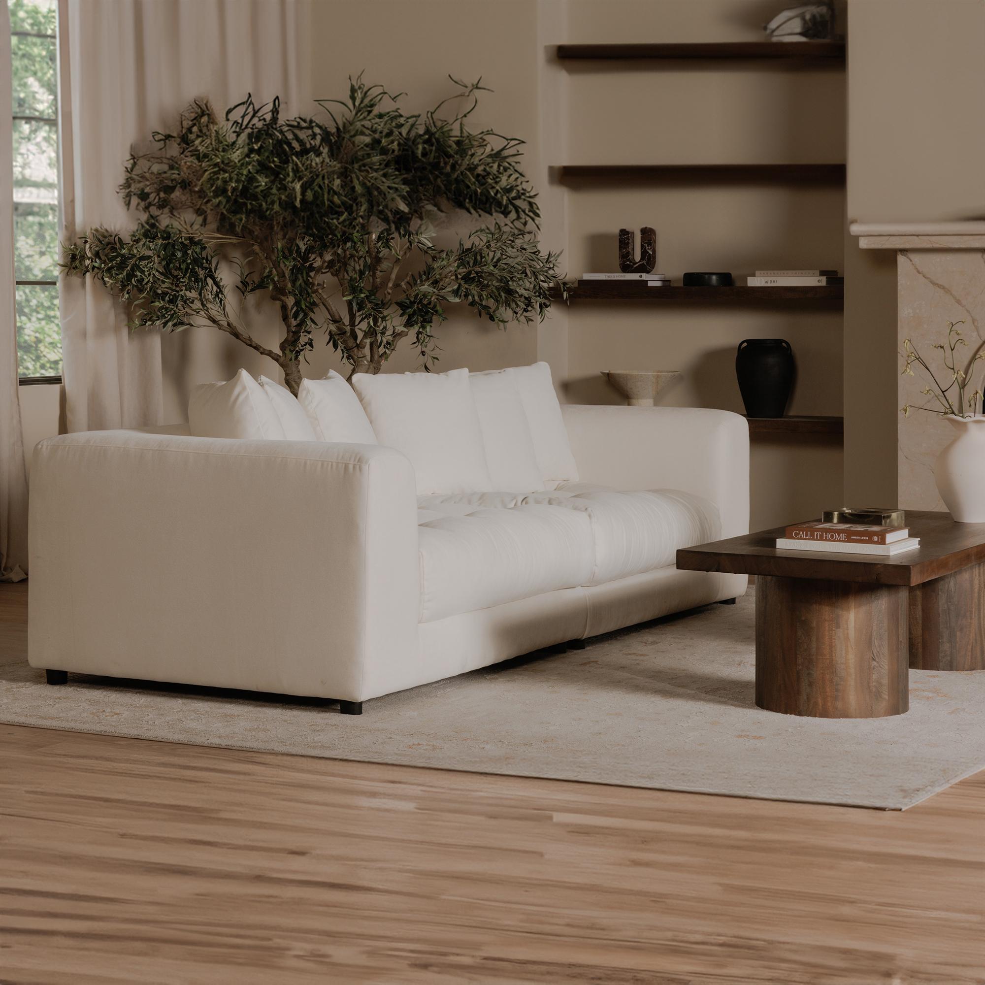 Davie Sofa Warm White 8 Davie Sofa Warm White - Image 8