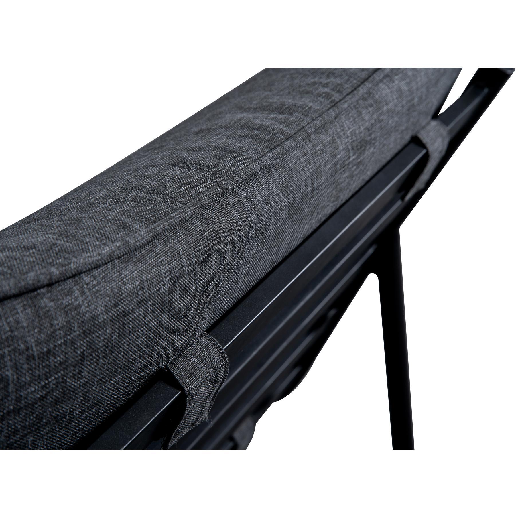 Morgan Outdoor Accent Chair Speckled Charcoal 5 Morgan Outdoor Accent Chair Speckled Charcoal - Image 5