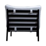 Morgan Outdoor Accent Chair White MO-1025-18 MO 1025 18 Morgan back shadsilo