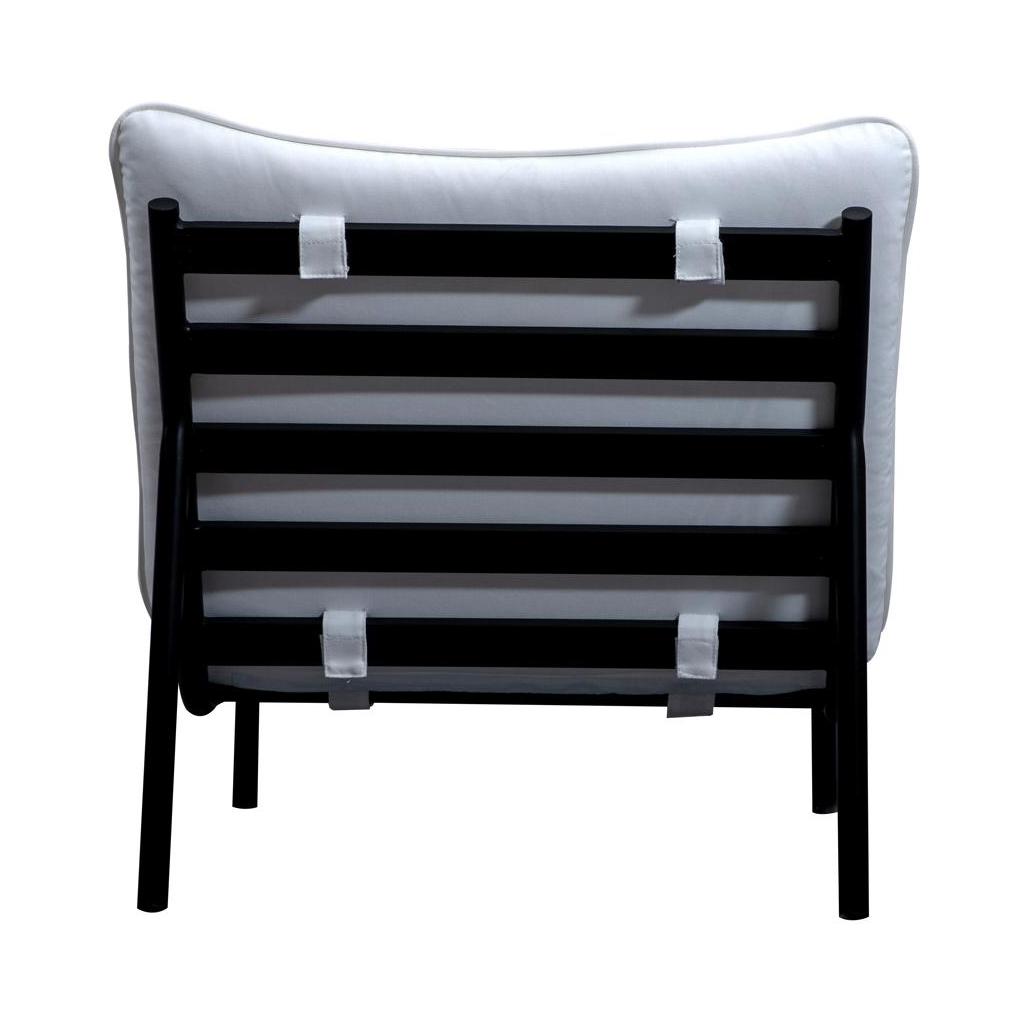 Morgan Outdoor Accent Chair White 4 Morgan Outdoor Accent Chair White - Image 4