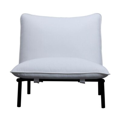 Morgan Outdoor Accent Chair White