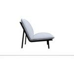 Morgan Outdoor Accent Chair White MO-1025-18 MO 1025 18 Morgan side right shadsilo