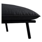 Morgan Outdoor Ottoman Speckled Charcoal MO-1026-07 MO 1026 07 Morgan closeup01 shadsilo