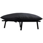 Morgan Outdoor Ottoman Speckled Charcoal MO-1026-07 MO 1026 07 Morgan diagR shadsilo