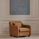 Amira Accent Chair Rust MO-1029-12 MO 1029 12 00