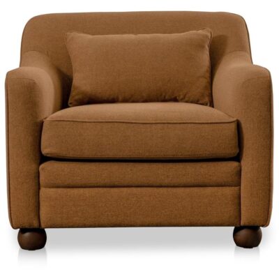 Amira Accent Chair Rust