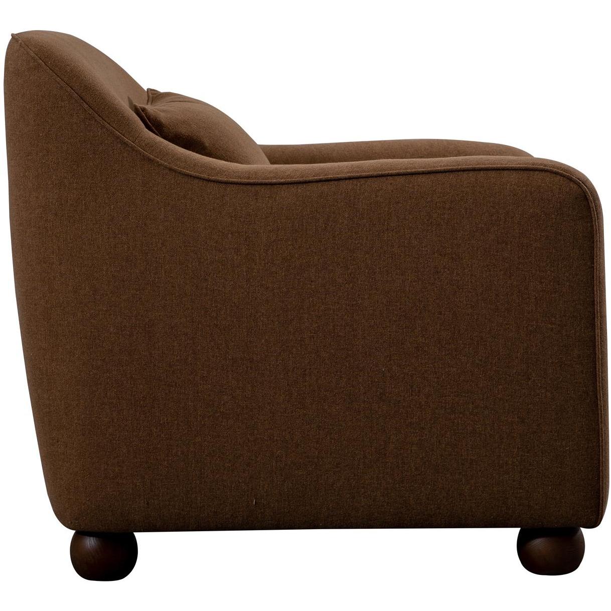 Amira Accent Chair Rust 3 Amira Accent Chair Rust - Image 3