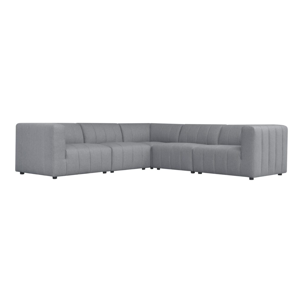 Lyric Classic L Modular Sectional Grey - Image 2