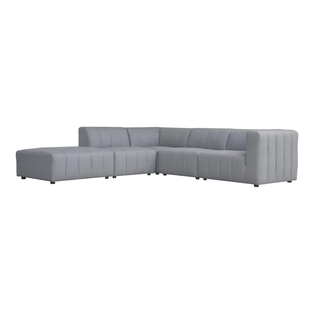 Lyric Dream Modular Sectional Left Grey - Image 2