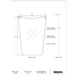 Tufa Mirror MT1697 MT1697 3