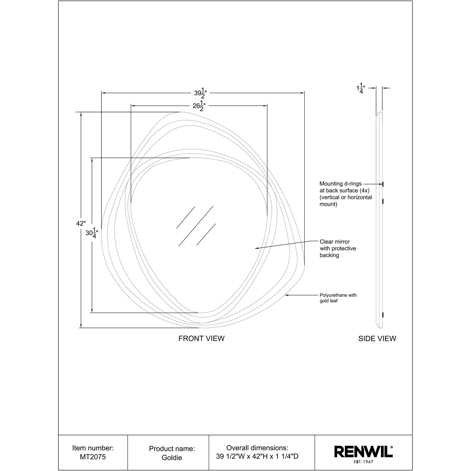 Goldie Mirror 4 Goldie Mirror - Image 4