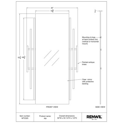 Abi Mirror MT2320 MT2320 TECH