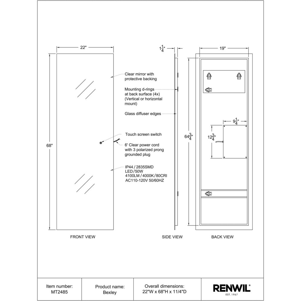 BEXLEY LED Mirror - Image 9