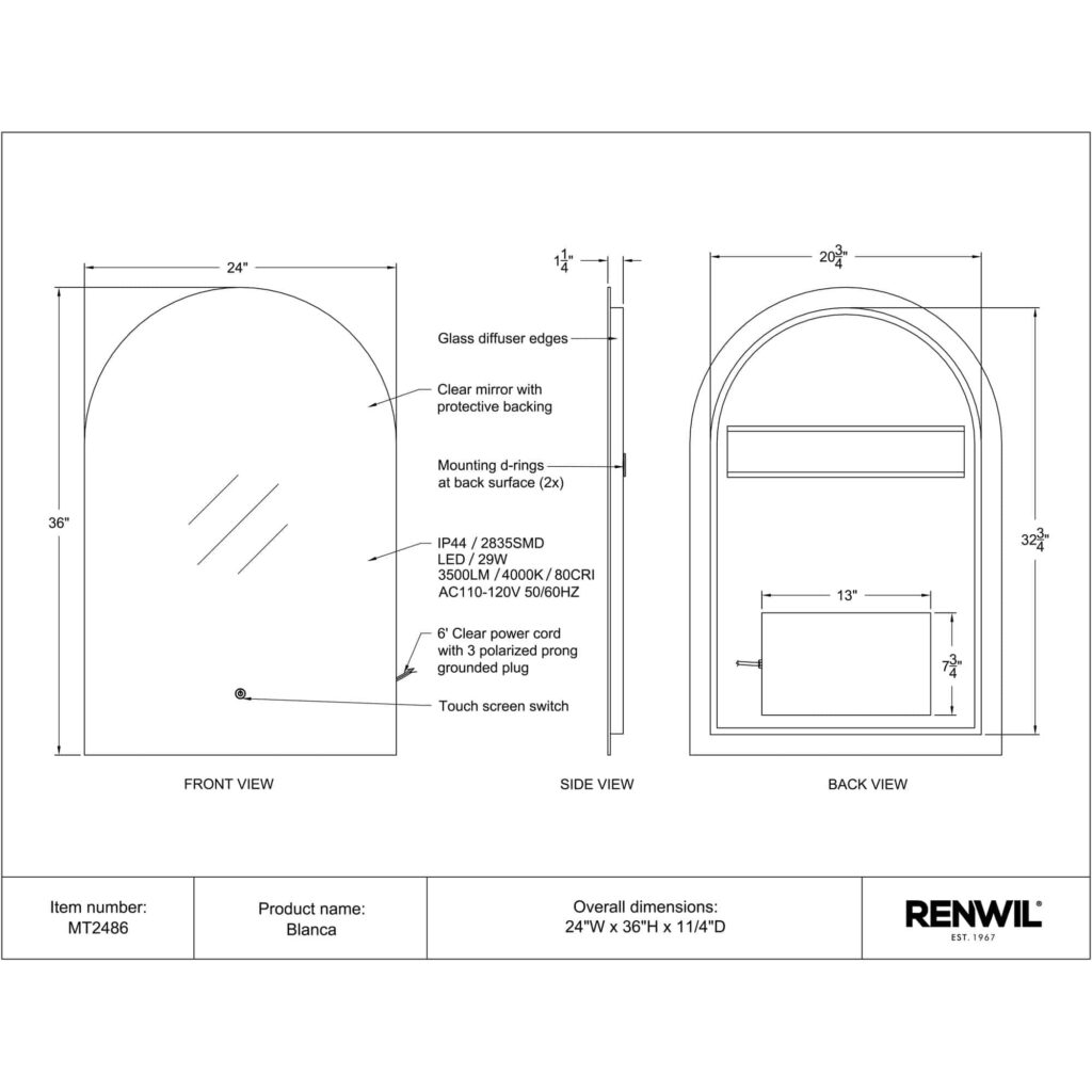 BLANCA LED Mirror - Image 9