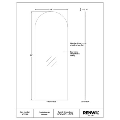 GERVAIS Mirror MT2506 MT2506 5