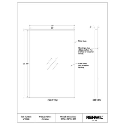 ANNALISE Mirror MT2536 MT2536 6